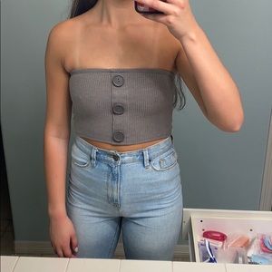 Urban outfitters button tube top